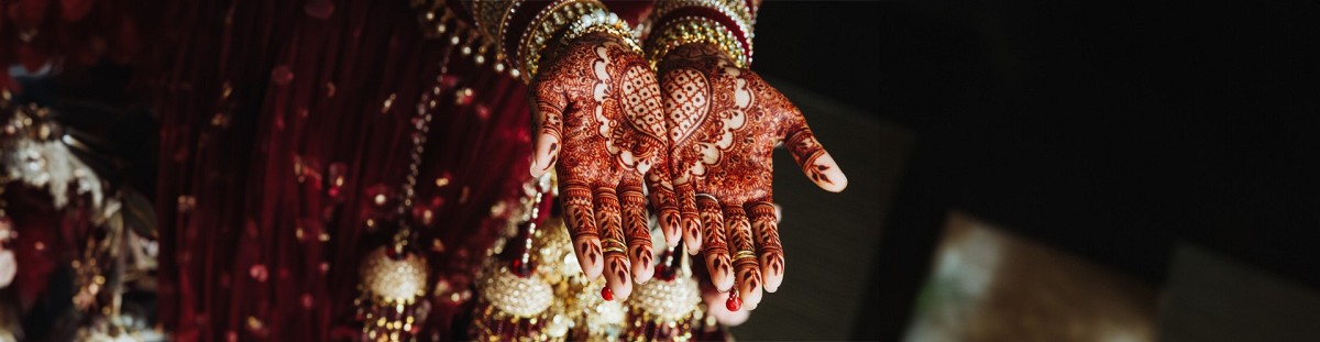 Colourful mehendi ceremony decor and celebration at an FNP Venues venue