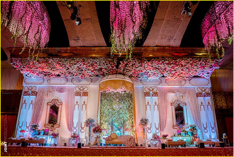 How FNP transformed The Riviera into a total magical setting for recent wedding?