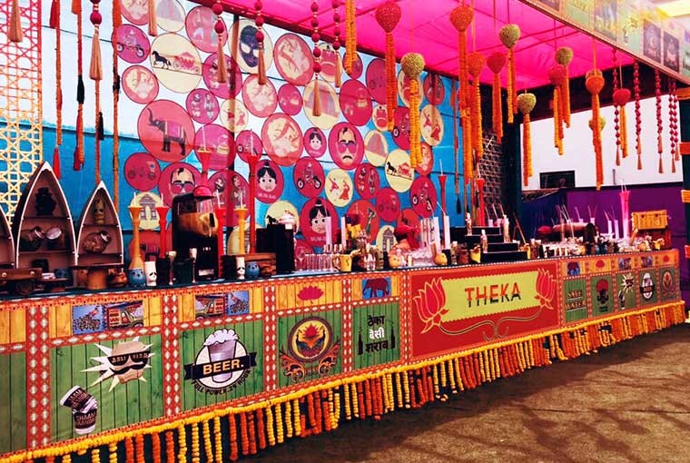 Trending Bar Setups Ideas for the upcoming wedding season