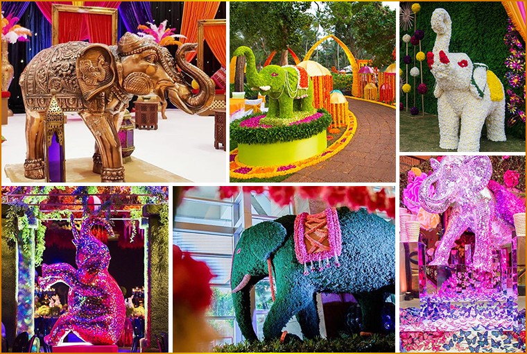 Stunning Ways to Add Elephants in your Wedding Décor!