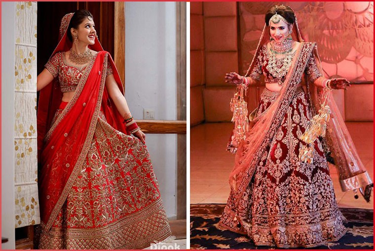 A Complete Bridal Guide for Choosing the Lehenga According to your Height!