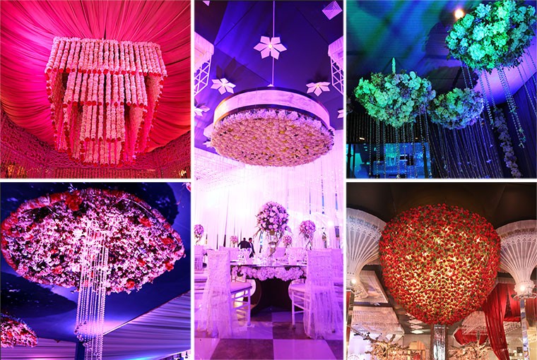 How Floral Chandeliers Catching All The Eyeballs at Wedding Venues?