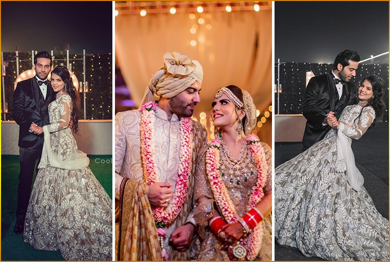 A Grand Delhi Wedding with the Super Fun Bride!