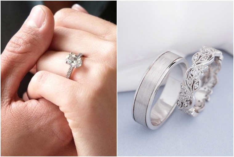 A guide to know the difference between Between Solitaire and Diamond Rings