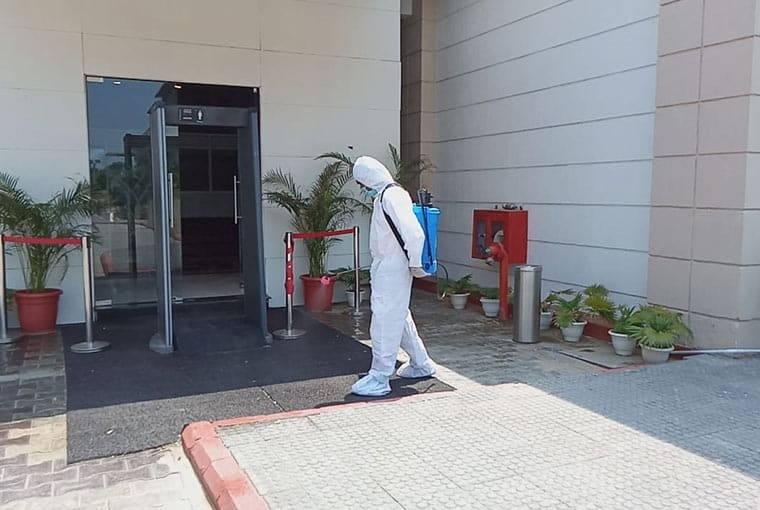 #ComingBackStronger: FNP Gardens takes strict disinfecting measures to deal with CORONAVIRUS