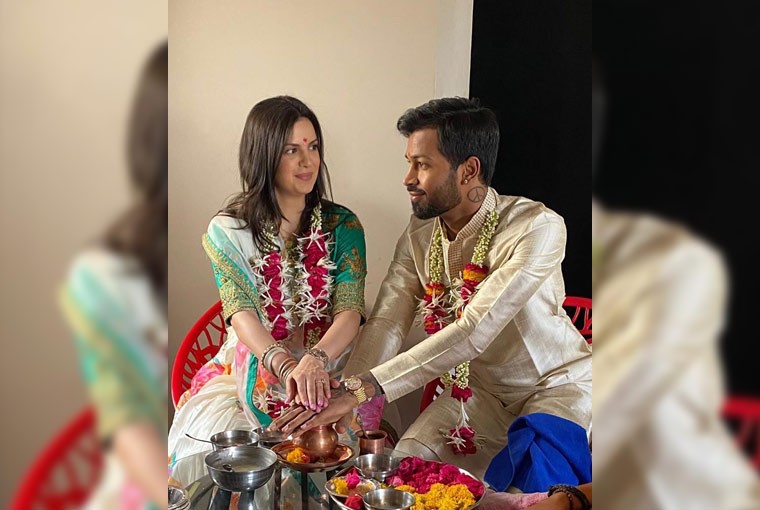 #LockdownWeddingStories: Indian Cricketer Hardik Pandya ties knot during lockdown