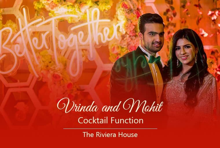 A Luxurious Delhi Cocktail with all Glitz and Glamour