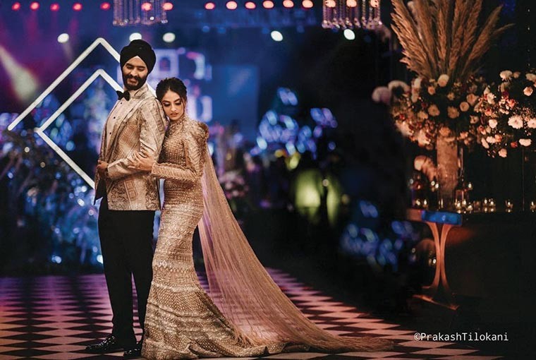 How many colours can be included in your wedding’s colour palette?