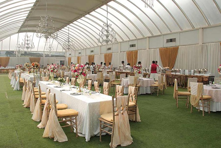 wedding setup