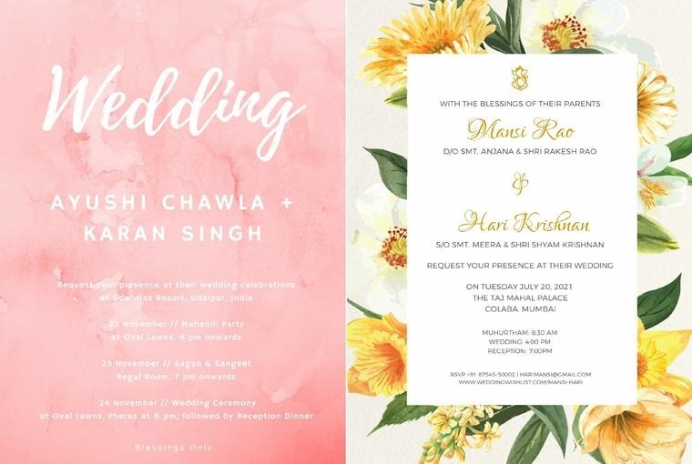 How to Create a Perfect Wedding/Save the Date E-Invite for WhatsApp and Email?