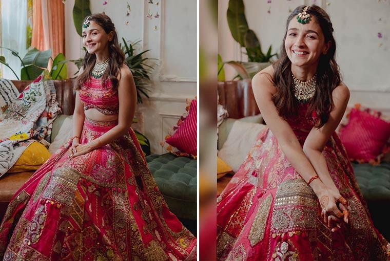 Alia Bhatt and Ranbir Kapoor’s Dreamy Mehendi Pictures!
