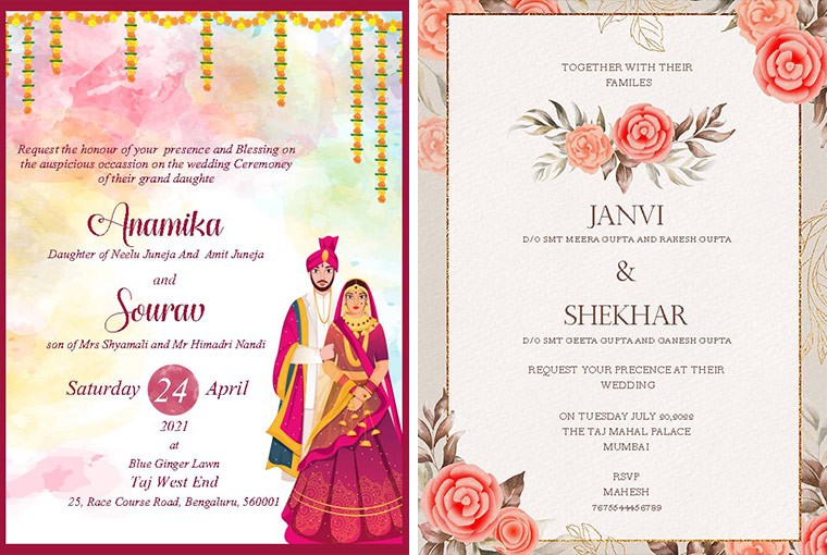 FNP Venues presents a creative way to invite your guests on your wedding