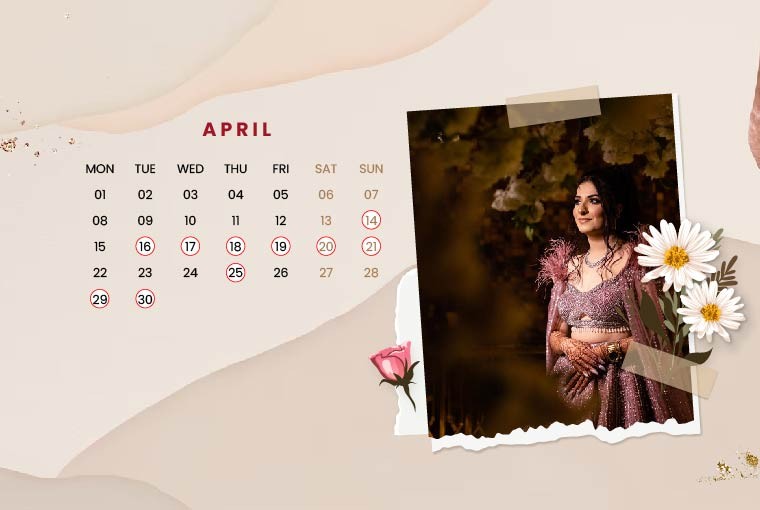 Auspicious Hindu Marriage Dates In April 2025