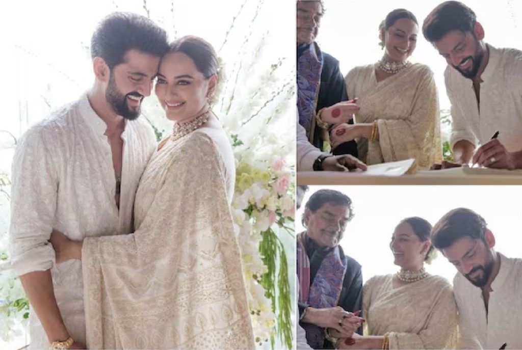 Sonakshi Sinha and Zaheer Iqbal's Wedding Reception pics