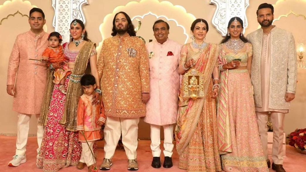 India’s Lavish Ambani Wedding: The Designers Behind the Extravagant Style