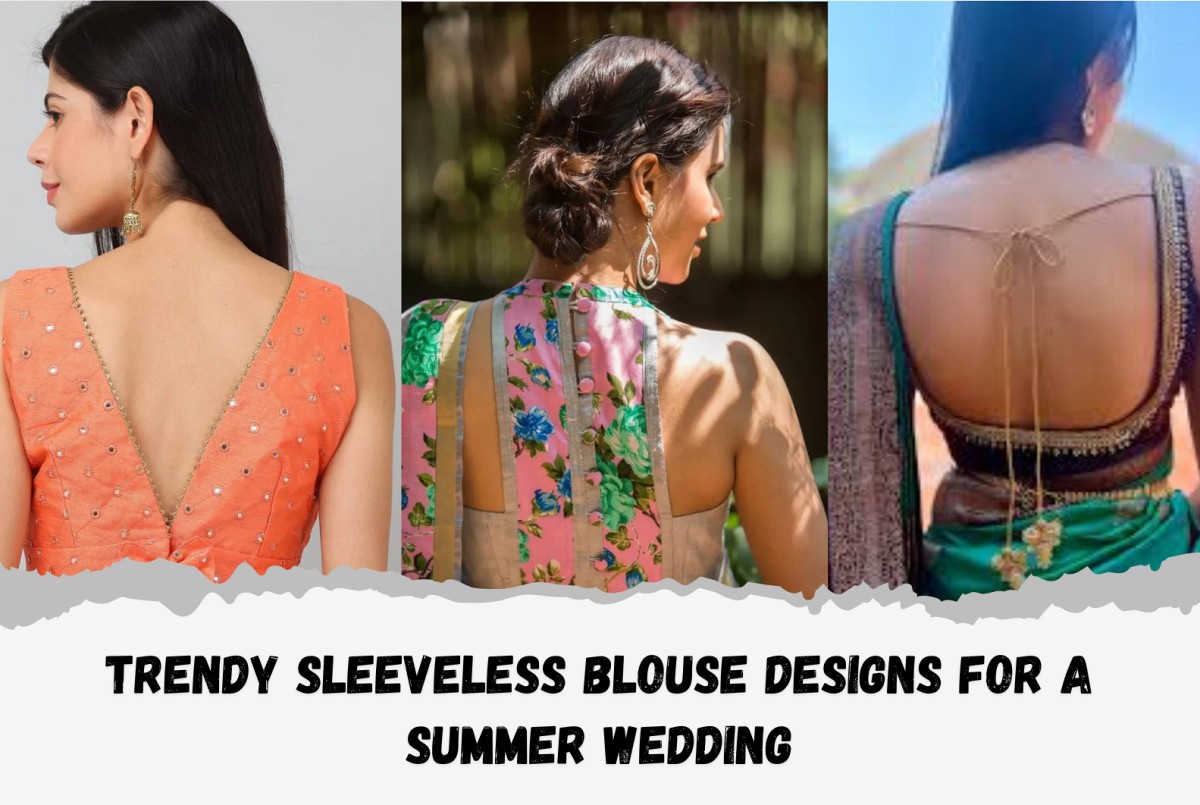 Elevate Your Summer Wedding Look with Trendy Sleeveless Blouses