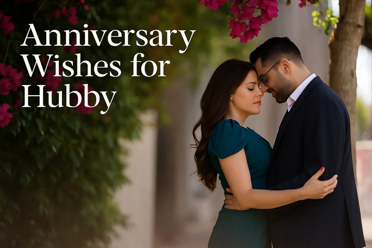 Happy Anniversary Dear Hubby – 25 Heartfelt Wishes