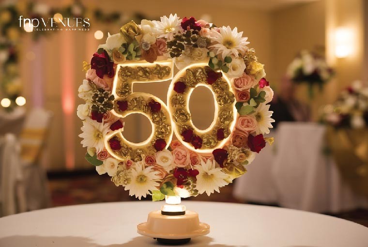 50 th anniversary idea celebration