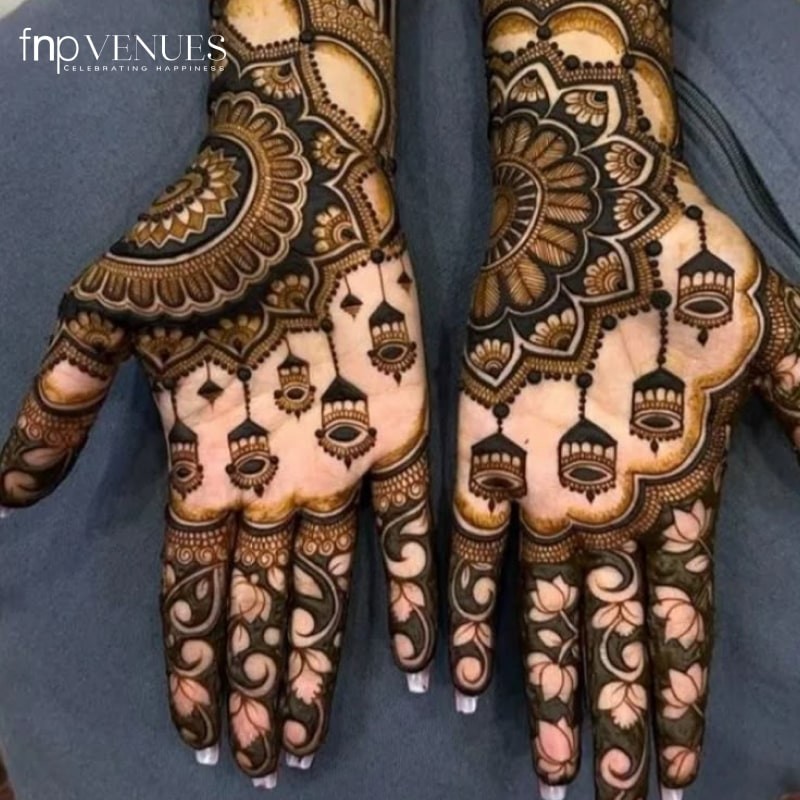 mehandi design for front hand