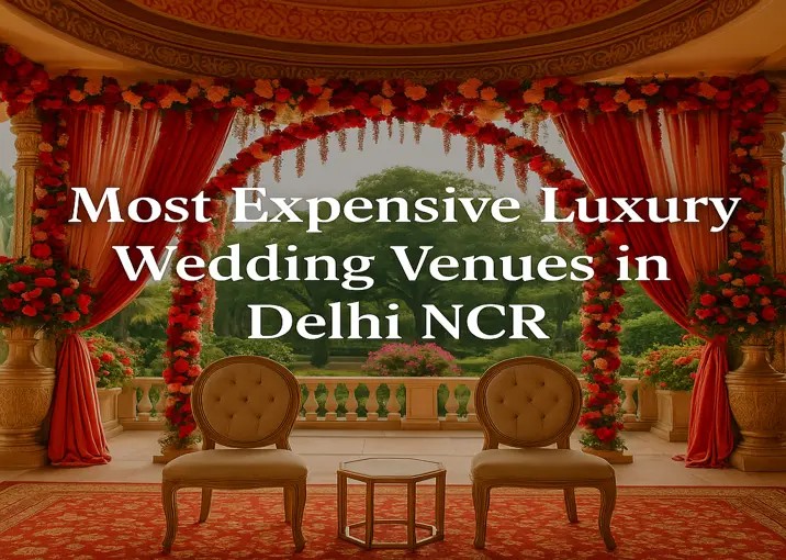 Most Expensive Luxury Wedding Venues in Delhi NCR