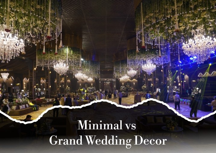 Minimal vs Grand Wedding Decor: What Actually Looks Better
