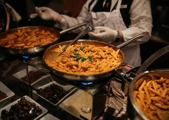 Live Pasta & Pizza Bar
