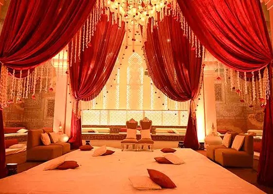 The Mandap Area