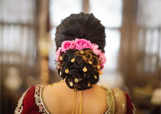 Braided Juda with Gold Accessories