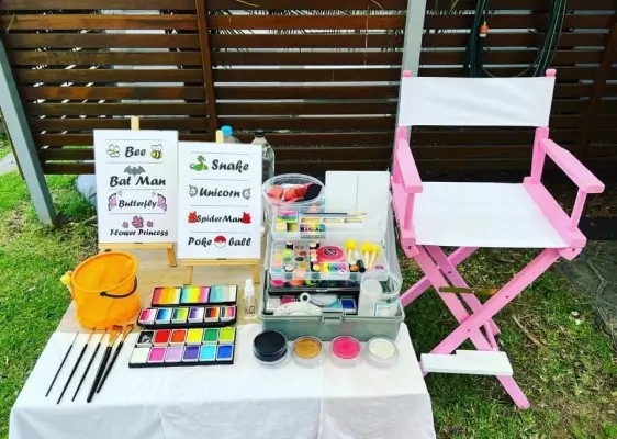Face Painting and Temporary Tattoo Station