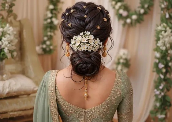 The Classic Gajra Bun