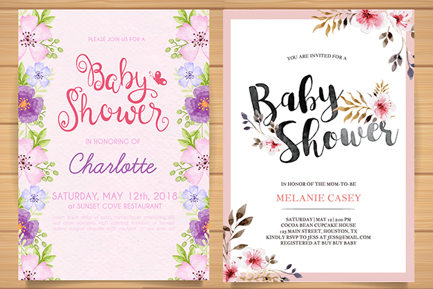 how to choose Baby shower invitations