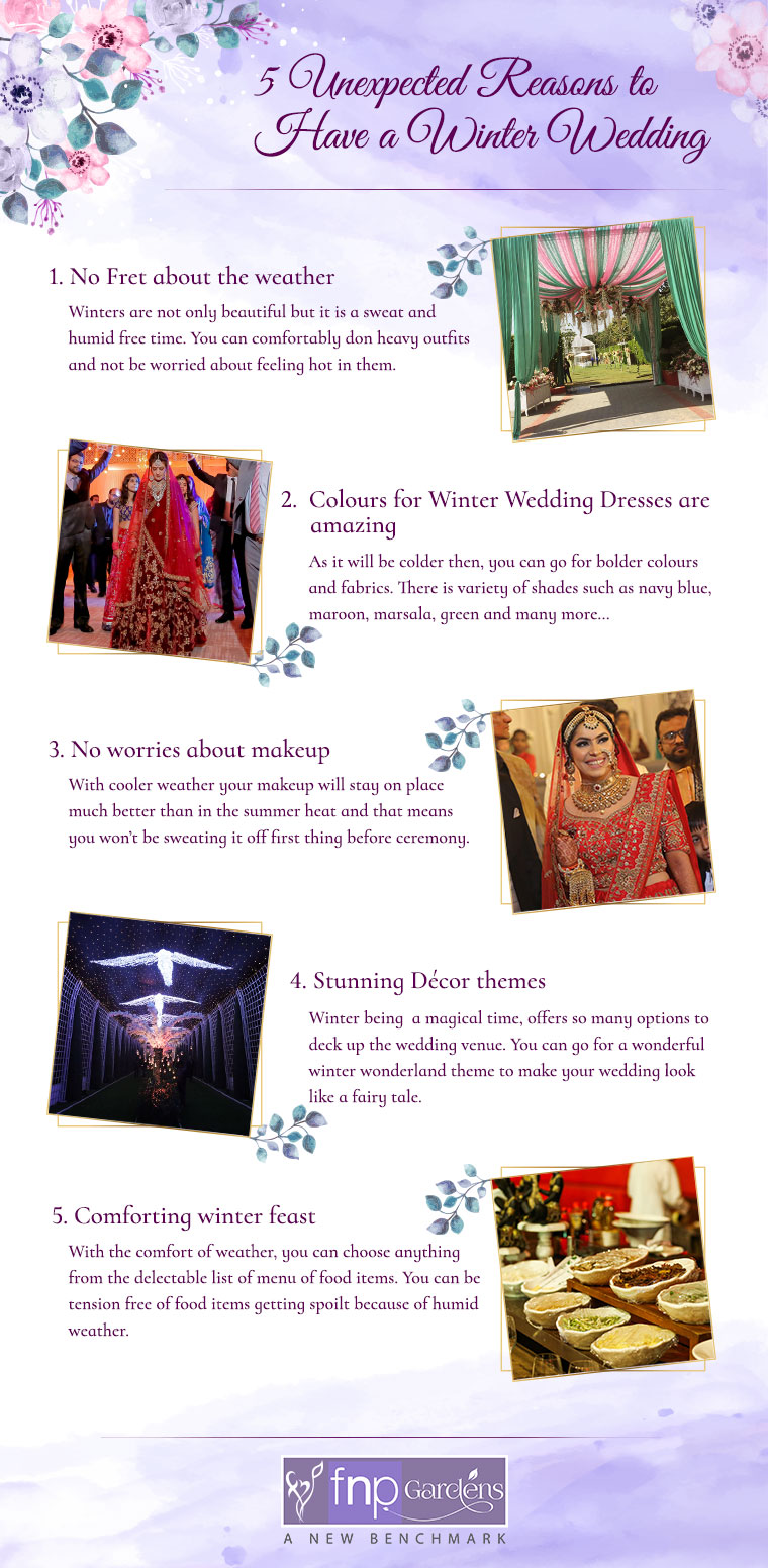 Reasons to have a winter wedding