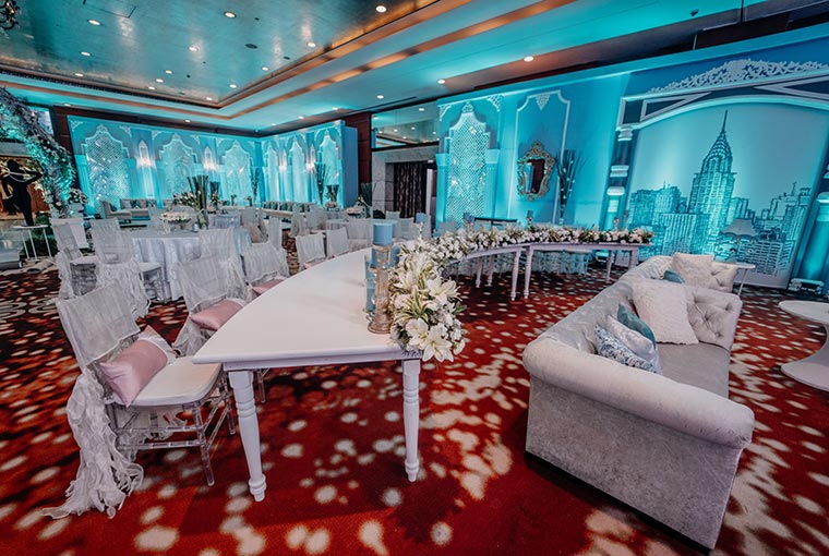 Breakfast at Tiffany’s Themed Sangeet Function