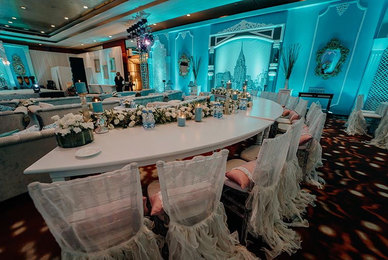 Breakfast at Tiffany’s Themed Sangeet Function