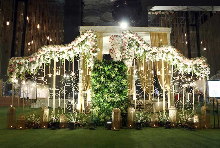 Garden Wedding at Pavilion by Ferns N Petals