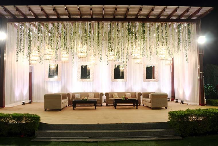 Garden Wedding at Pavilion by Ferns N Petals