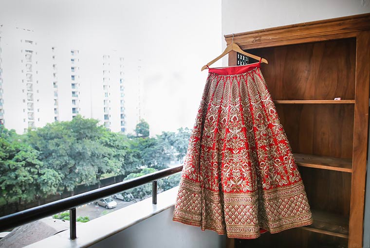 lehenga design for nikah ceremony