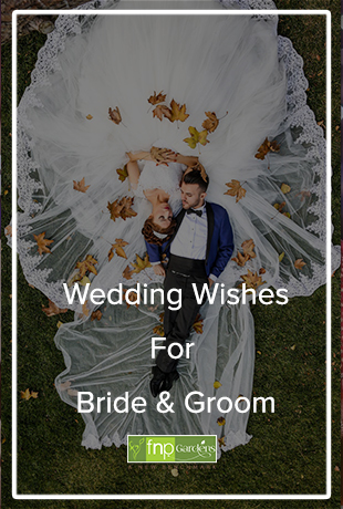 wedding wishes for bride & Groom