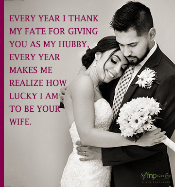 2nd wedding anniversary wishes for husband