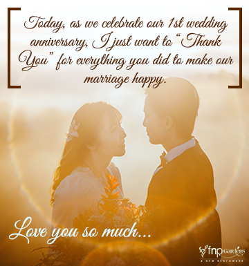 Anniversary Messages for Wife