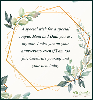 Anniversary Status for Parents