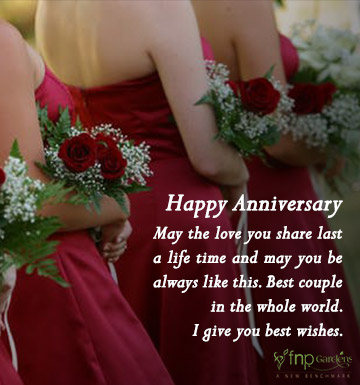 Best marriage anniversary wishes for sister