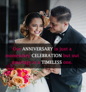 First wedding anniversary wishes for husband