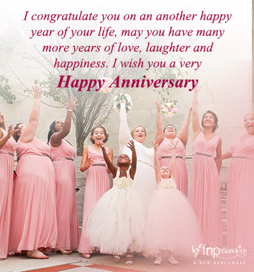 Happy Wedding Anniversary Wishes for Sister