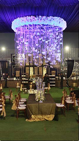 Pavilion wedding venues by FNP