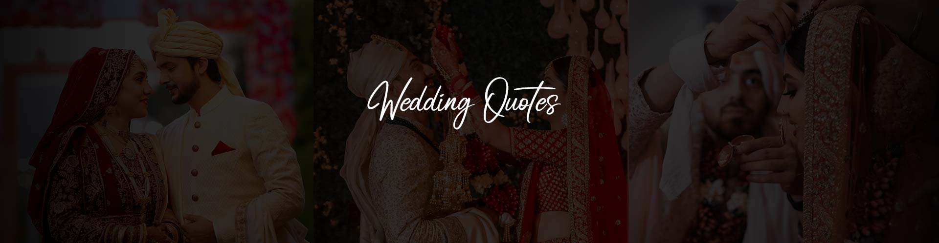 Top 101 Indian Wedding Quotes, Wishes & Messages - FNP Venues