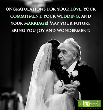 congratulations on your daughter's wedding images