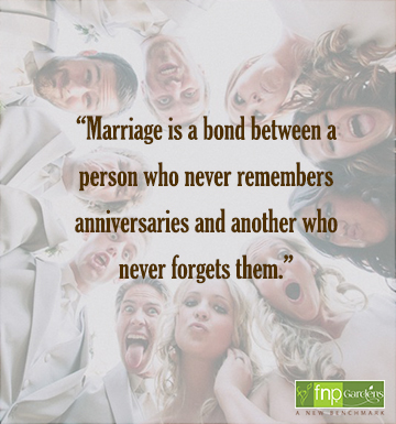 Funny Wedding Wishes, Message and Quotes - FNP Venues