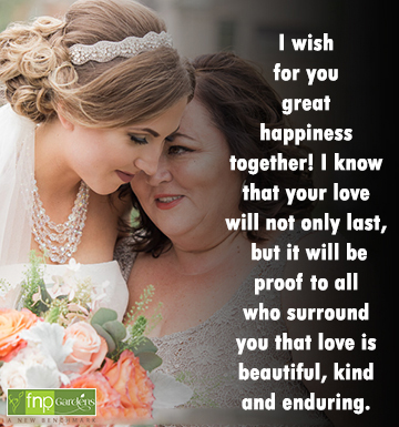 special words for daughter getting married