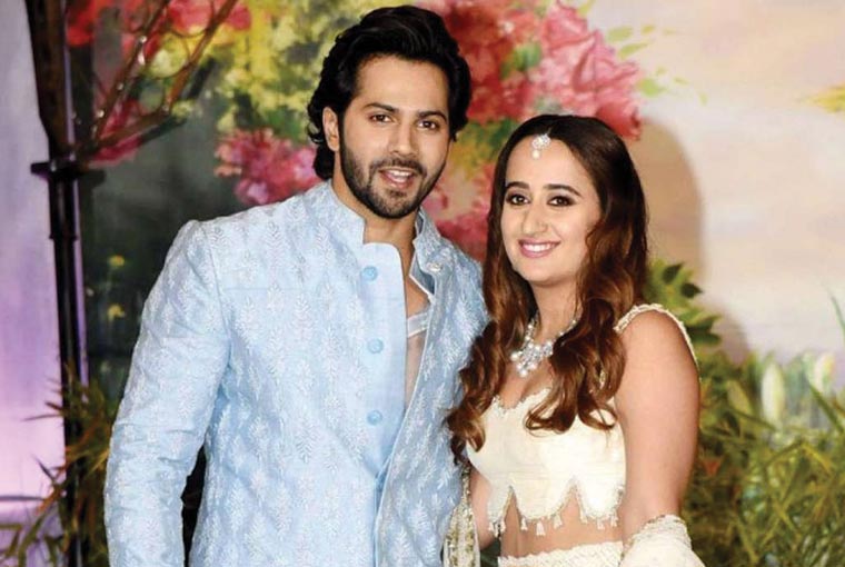 Varun Dhawan and Natasha dalal